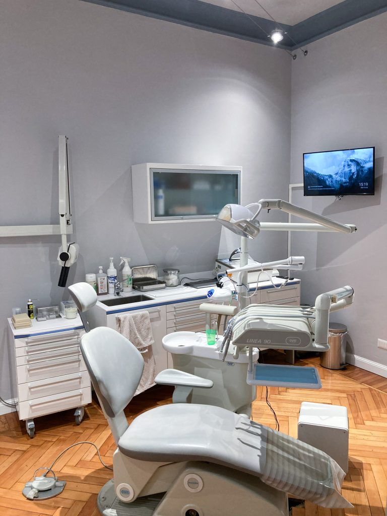 Sala operativa odontoiatrica dello Studio Dentistico Sullo
